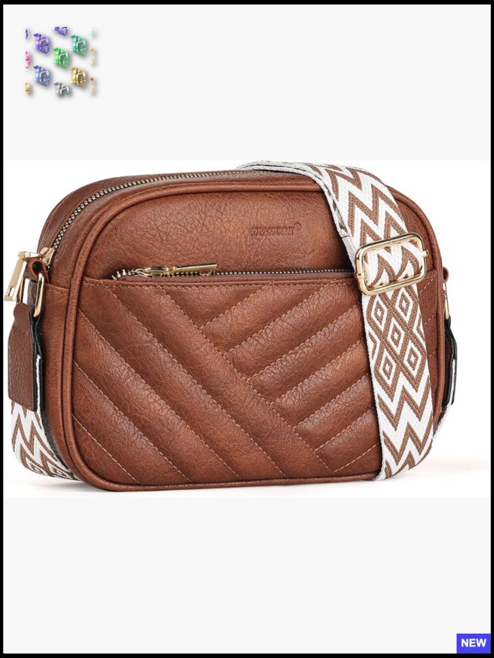 Small Crossbody Bag Trendy Cell Phone Purse Wallet Card Slots Adjustable Strap